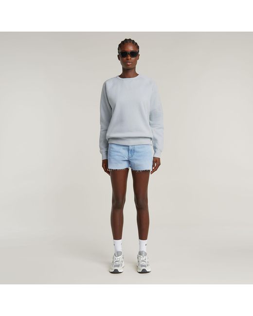 G-Star Blue True Short Raw Edge