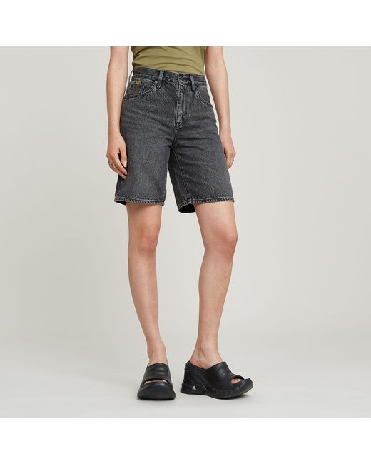 G-Star Viktoria Bermuda Short Clean Edge in het Blue