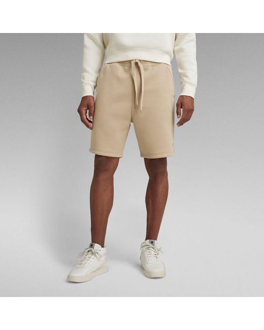 G-Star Natural Premium Core Sweat Shorts for men