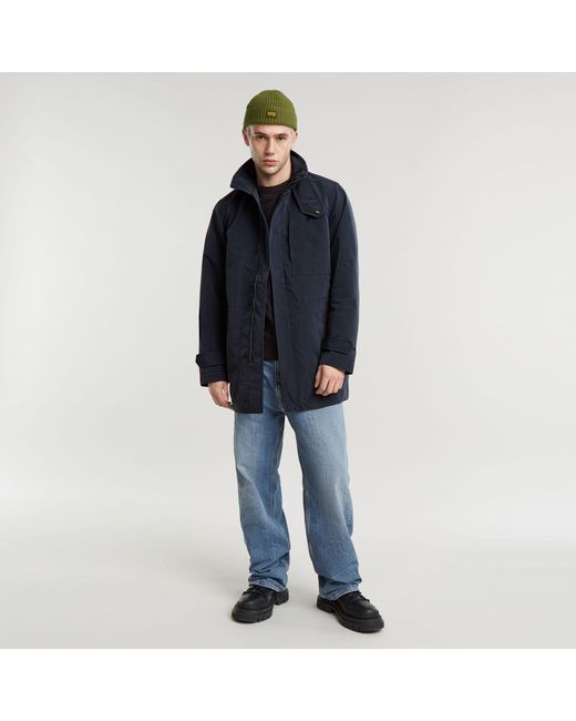 Trench Garber G-Star pour homme en coloris Blue