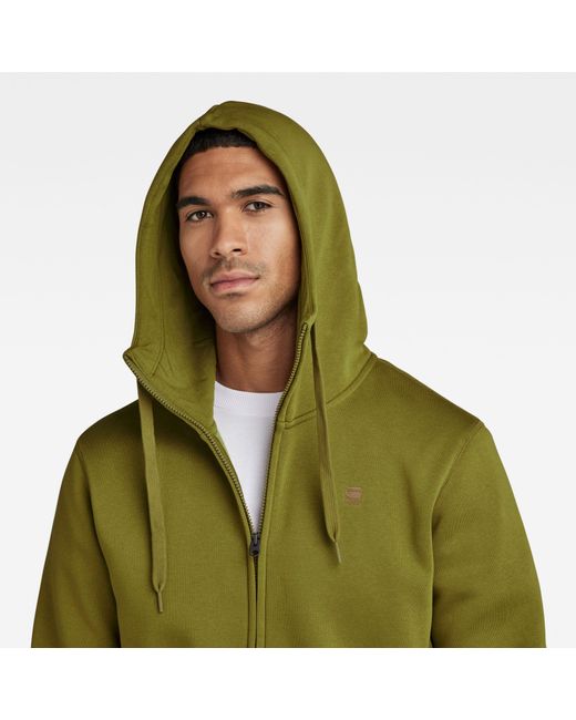 Hooded Grün Core Lyst DE RAW in für Premium Herren Sweatshirt | G-Star Zip Thru
