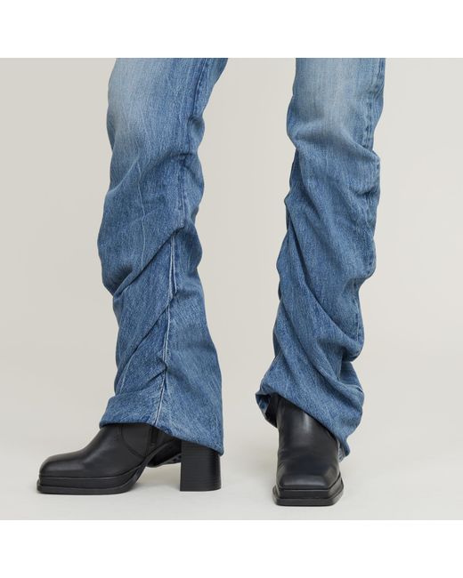 G-Star Blue G-Staq Low Bootcut Jeans