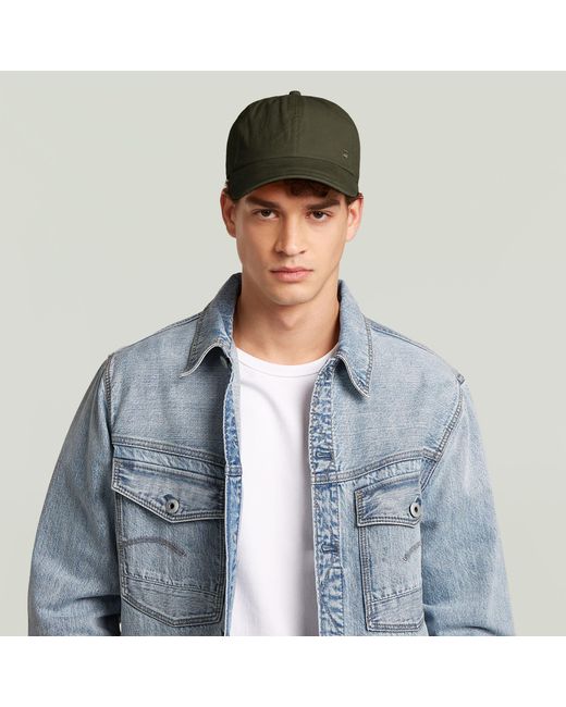G-Star Green Avernus Baseball Cap for men
