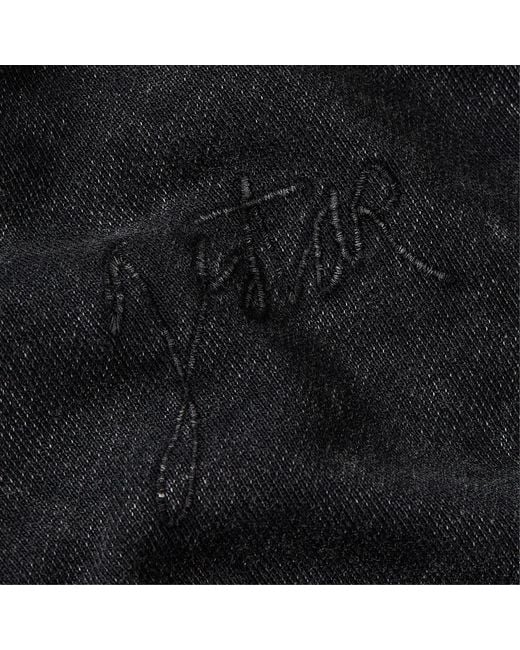 G-Star Black Washed A Line Script Sweater
