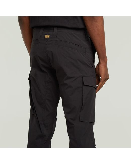 G-Star Black Core Regular Cargo Pants for men