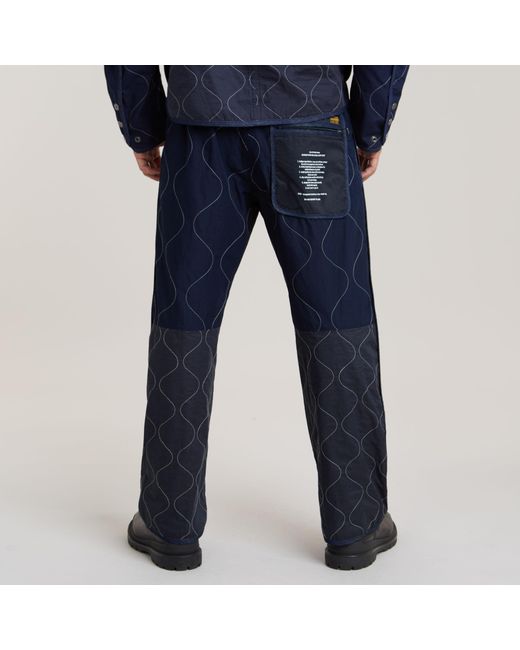 Pantalon GSRR Relaxed Curved G-Star RAW pour homme en coloris Blue