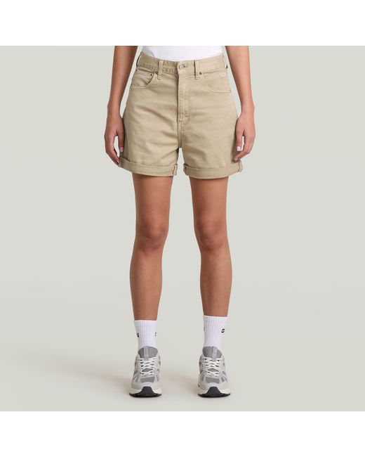 G-Star Judee Short Clean Edge Short in het Natural