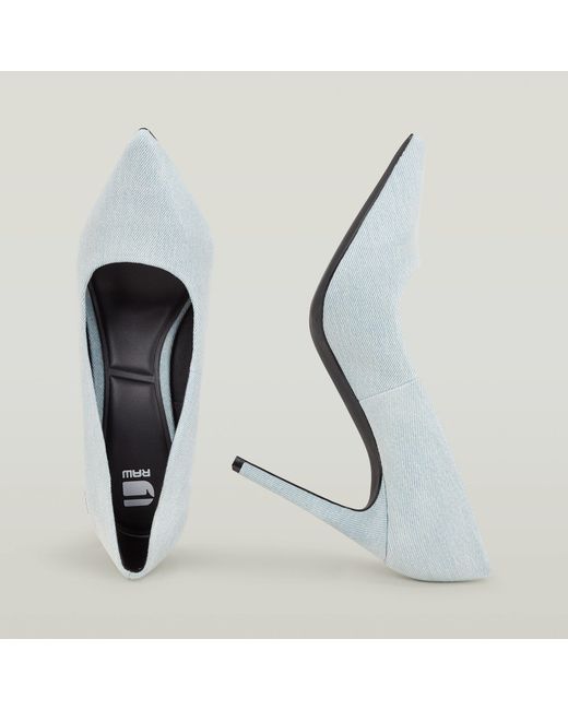 Chaussures à Talon Stray Denim G-Star RAW en coloris White