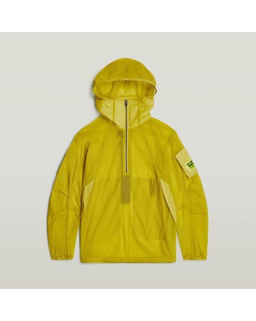 G-Star Lightweight Verstaubarer Anorak in Yellow für Herren
