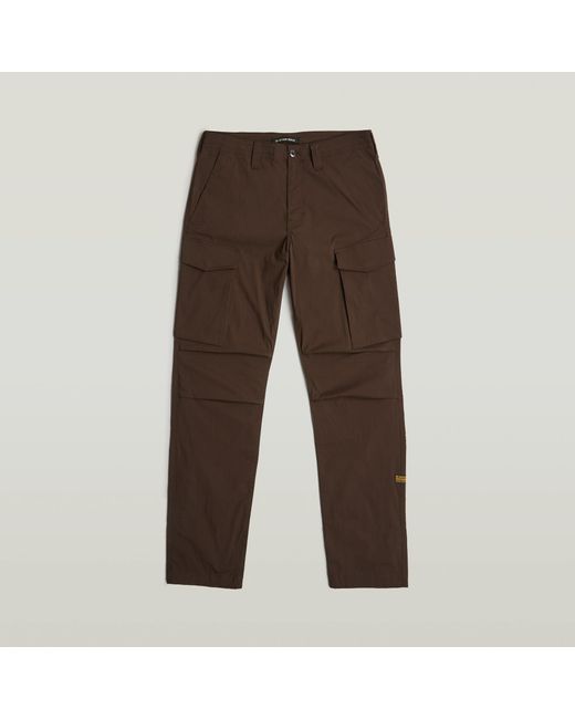 G-Star Brown Core Regular Cargo Pants for men