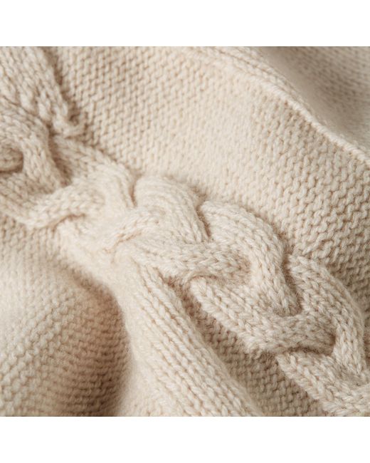 Pull Big Cable Knit G-Star en coloris Natural