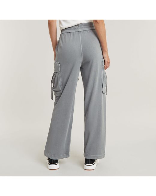 Pantalon De Survêtement Lightweight Utility Loose G-Star RAW en coloris Gray