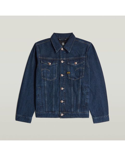 G-Star Arc 3D Denim Jack in het Blue voor heren