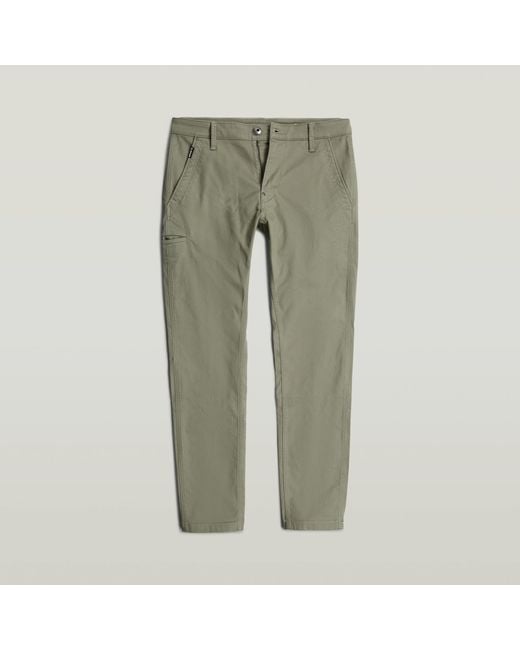 Chino Skinny 2.0 G-Star RAW pour homme en coloris Green