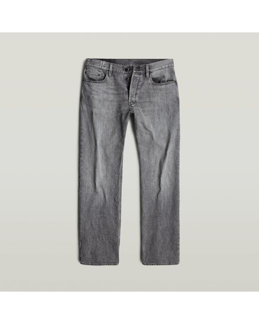 G-Star RAW Dakota Regular Straight Jeans in Gray für Herren