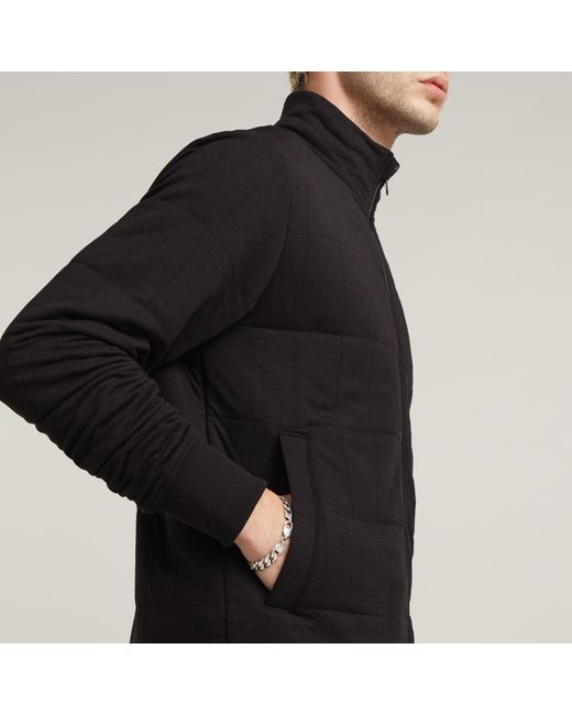 G-Star RAW Track Sweater Jacke in Black für Herren