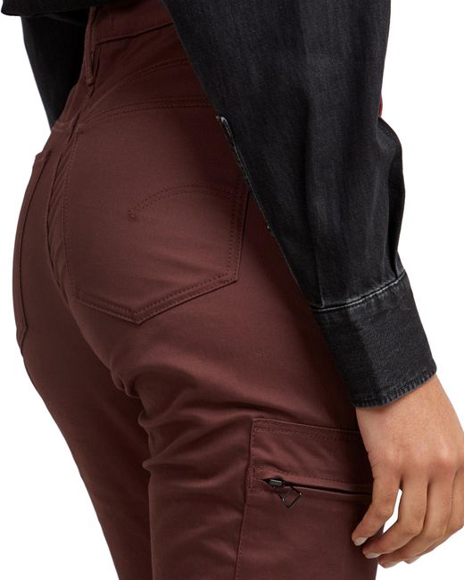 G-Star Red Skinny Cargo Pants 2.0