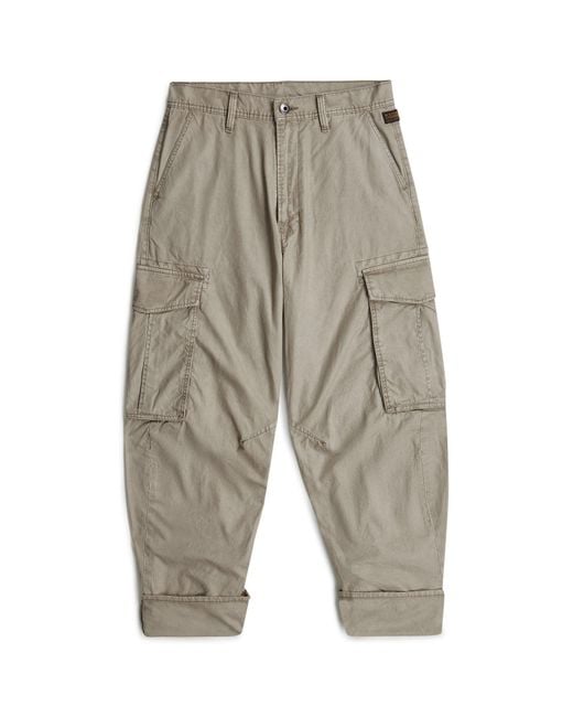 G-Star Gray Cargo 3D Boyfriend Pants