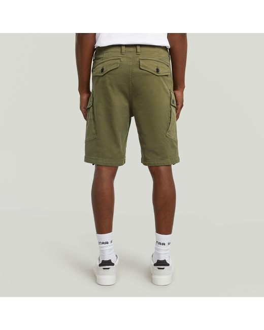 G-Star Green Roxic Shorts for men