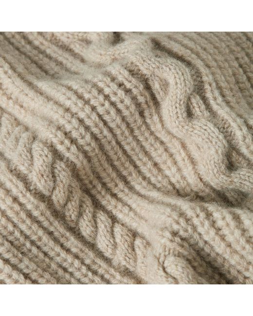 G-Star Natural Cable Full Zip Vest Knit