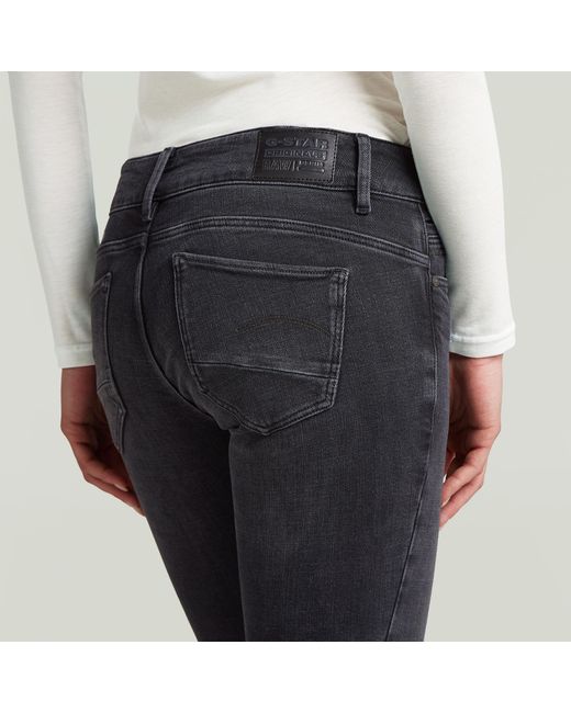 G-Star Blue Contor 3D Slim Jeans Worn