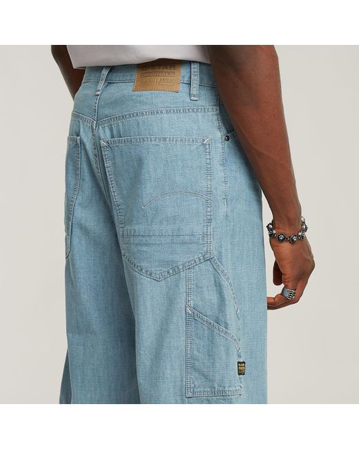 G-Star Blue Bam Logger Short for men