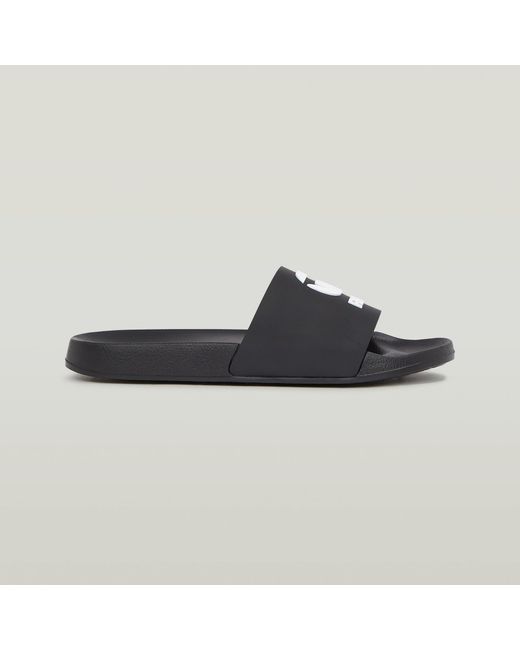 G-Star Blue Cart Iii Basic Slides for men