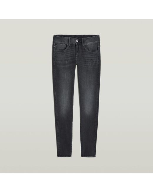 G-Star Blue Lynn Mid Skinny Jeans