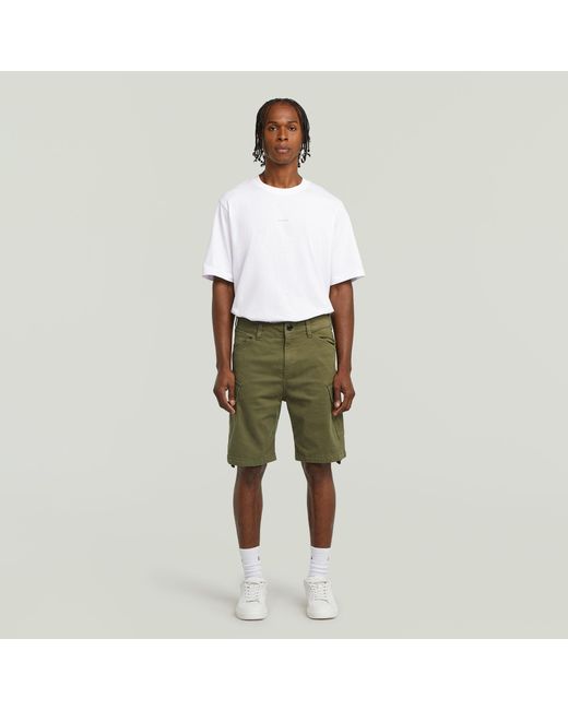 G-Star Green Roxic Shorts for men