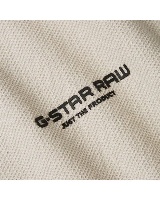 G-Star RAW P-3 Short Sleeve Tweeter in Natural für Herren