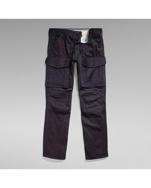 G-Star RAW GSRR Navy 5620 Regular Selvedge Jeans in Blue für Herren