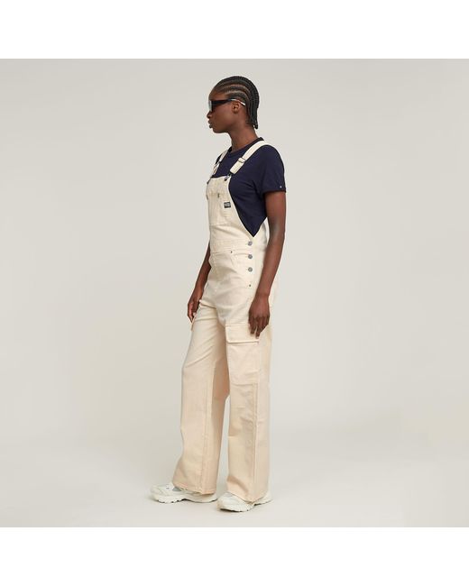 G-Star Natural Straight Dungaree