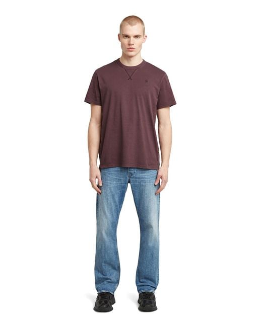 G-Star Purple Nifous T-Shirt for men