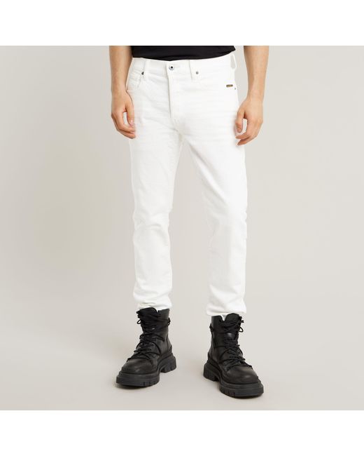G-Star RAW 3301 Slim Jeans in het Gray voor heren