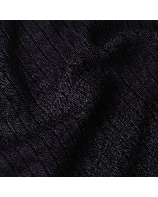 G-Star Blue Ribbed Slim Poloshirt