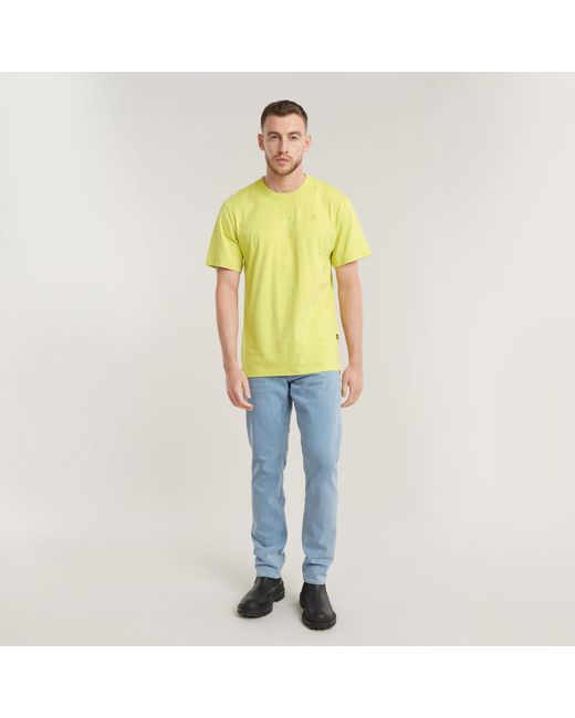 G-Star RAW Nifous T-shirt in het Yellow voor heren