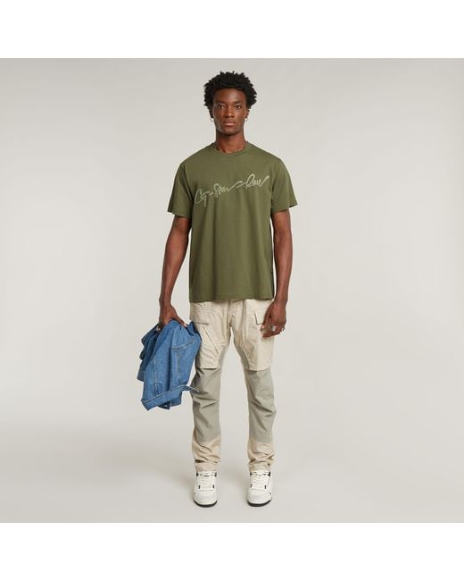 G-Star Natural 3D Regular Tapered Cargo 3.0 for men