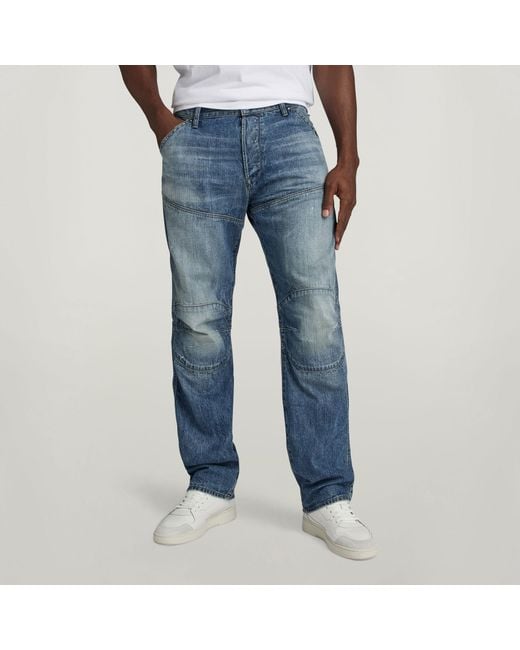 G-Star G-Star Elwood 3D Regular Jeans in het Blue voor heren