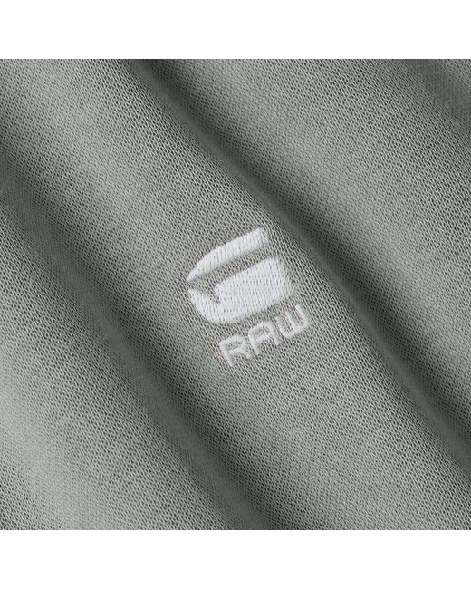 Sweat À Capuche Premium Core 2.1 Zip Thru G-Star RAW pour homme en coloris Gray