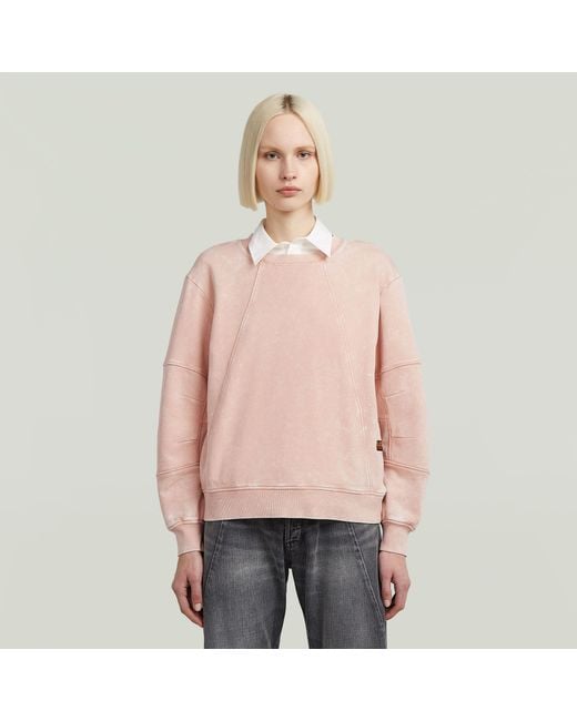 G-Star Pink 3D A-Line Sweater