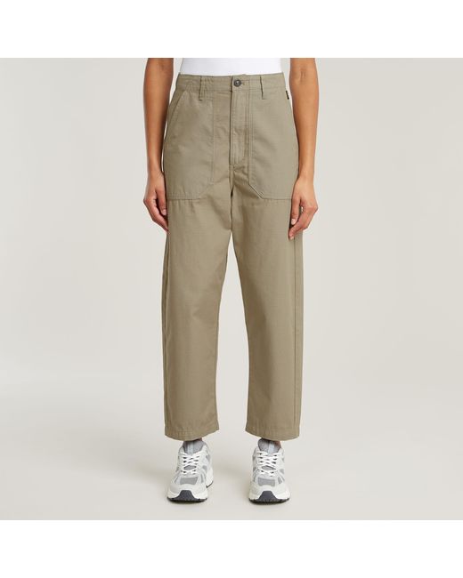G-Star Pilot Broek Cropped in het Natural