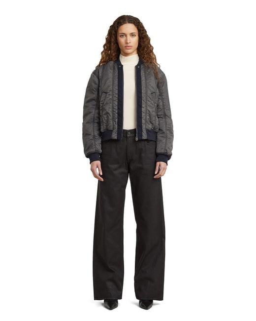 G-Star Gray Bomber Jacket