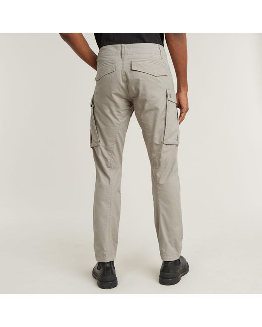 Pantalon Rovic Zip 3D Regular Tapered G-Star RAW pour homme en coloris Gray