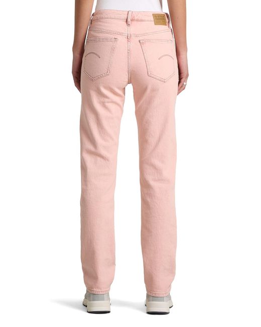 G-Star Pink Iggie Straight Jeans