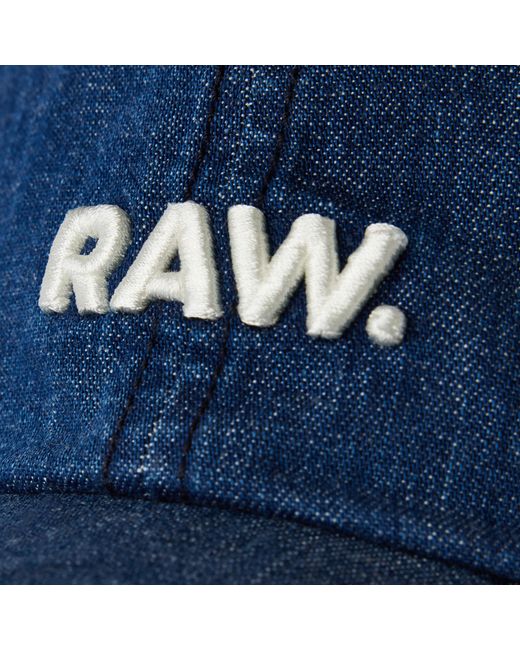 G-Star RAW Avernus Raw Artwork Baseball Cap in het Blue voor heren
