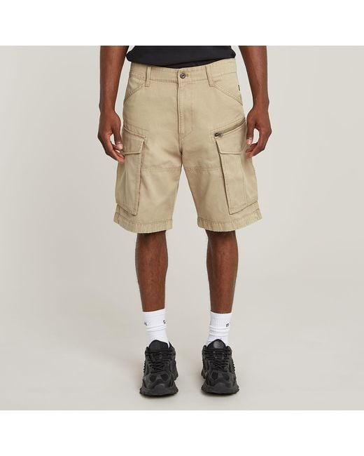 Short Rovic Zip Relaxed G-Star pour homme en coloris Natural