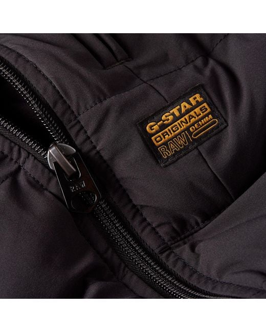 G-Star Black Foundation Liner Jacket for men