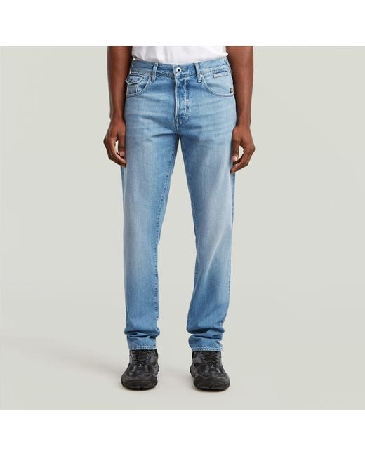 G-Star Blue Morry Fwd Regular Tapered Jeans for men