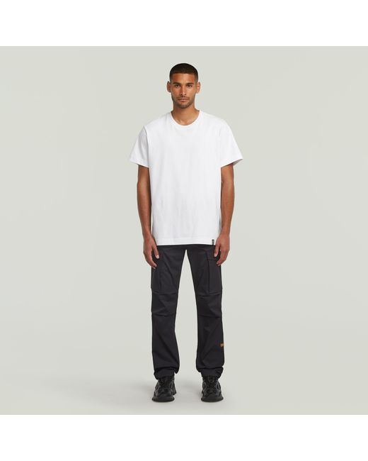 G-Star Black Core Regular Cargo Pants for men