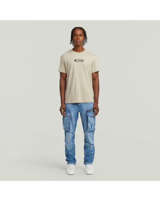 G-Star Rovic Zip 3D Regular Tapered Denim in het Blue voor heren